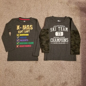 Epic Threads Boys Long Sleeve Shirts Bundle 7